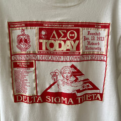 1980s Delta Sigma Theta T Shirt - Howard University