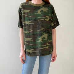 1980s Camo T Shirt