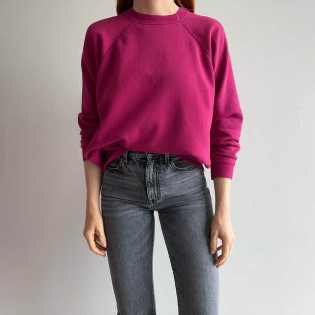 1990s HHW Easy Breezy Raspberry Sweatshirt