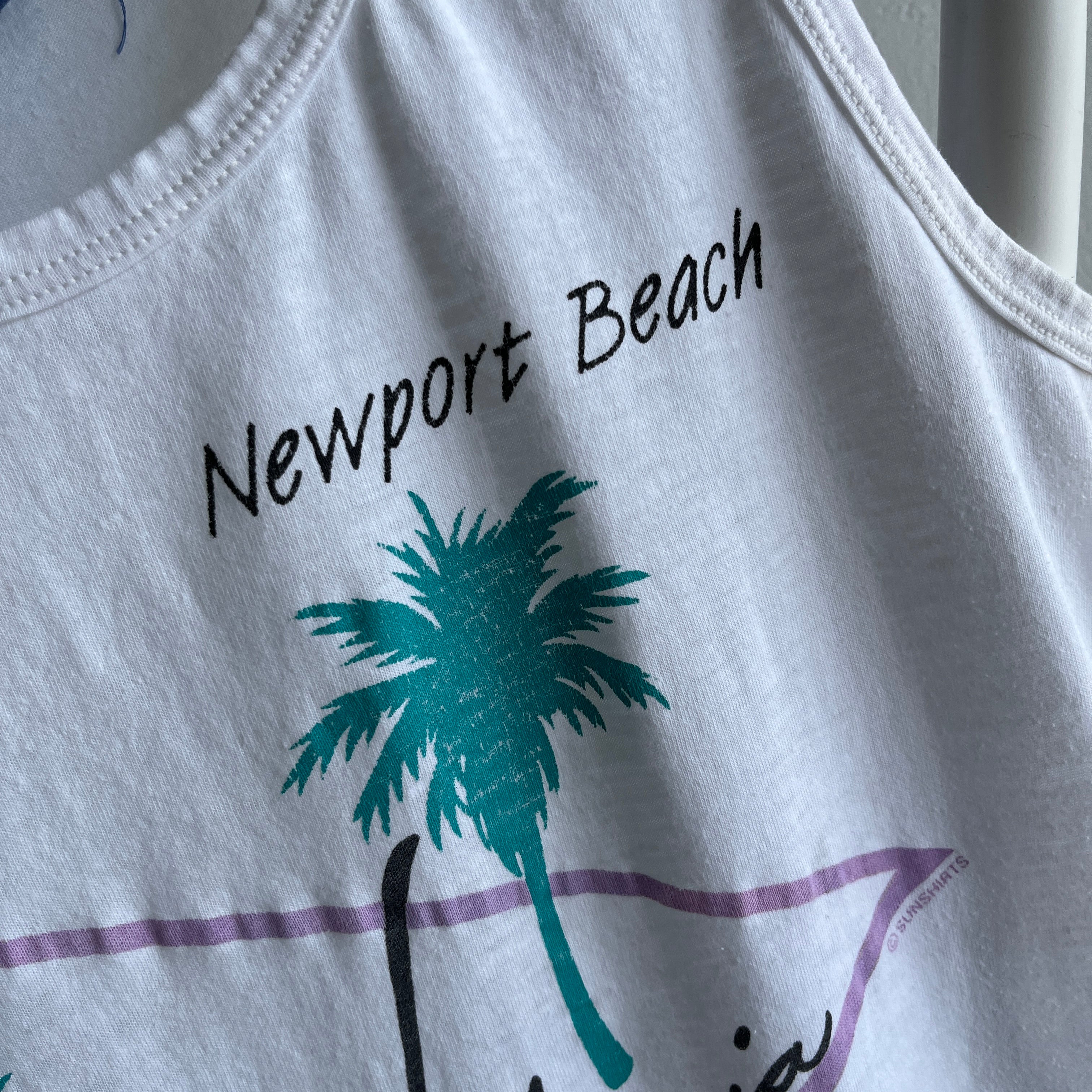 1980s Newport Beach, California Tank Top