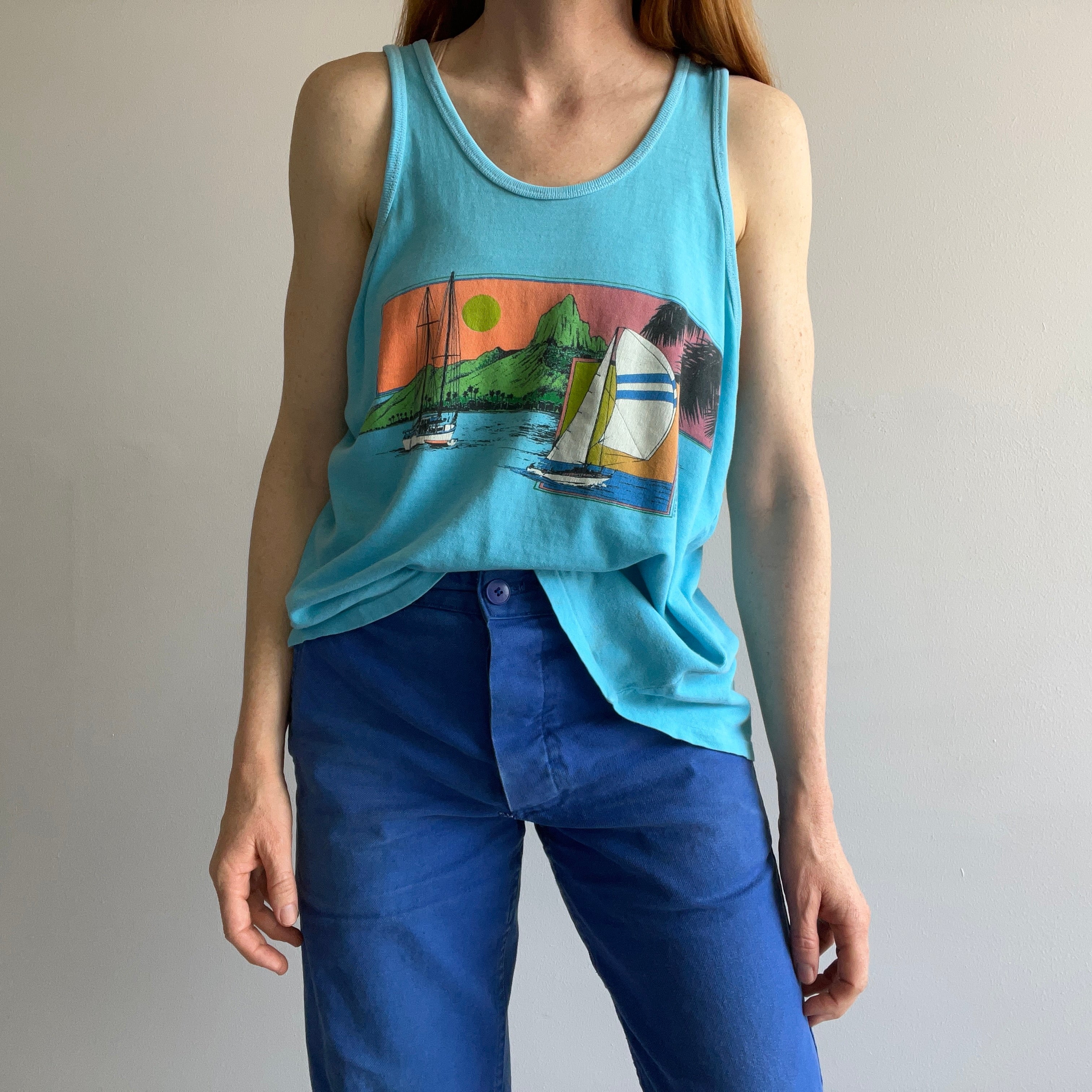 1987 Slouchiest Ever Summer Tank Top