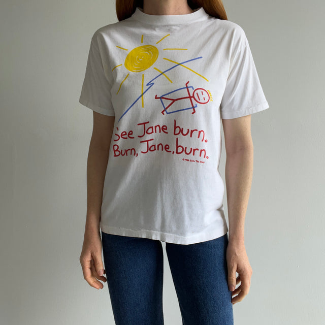 1986 Poor Jane Burns T-Shirt