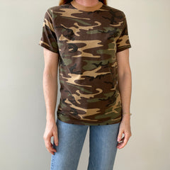1970s Camo T Shirt