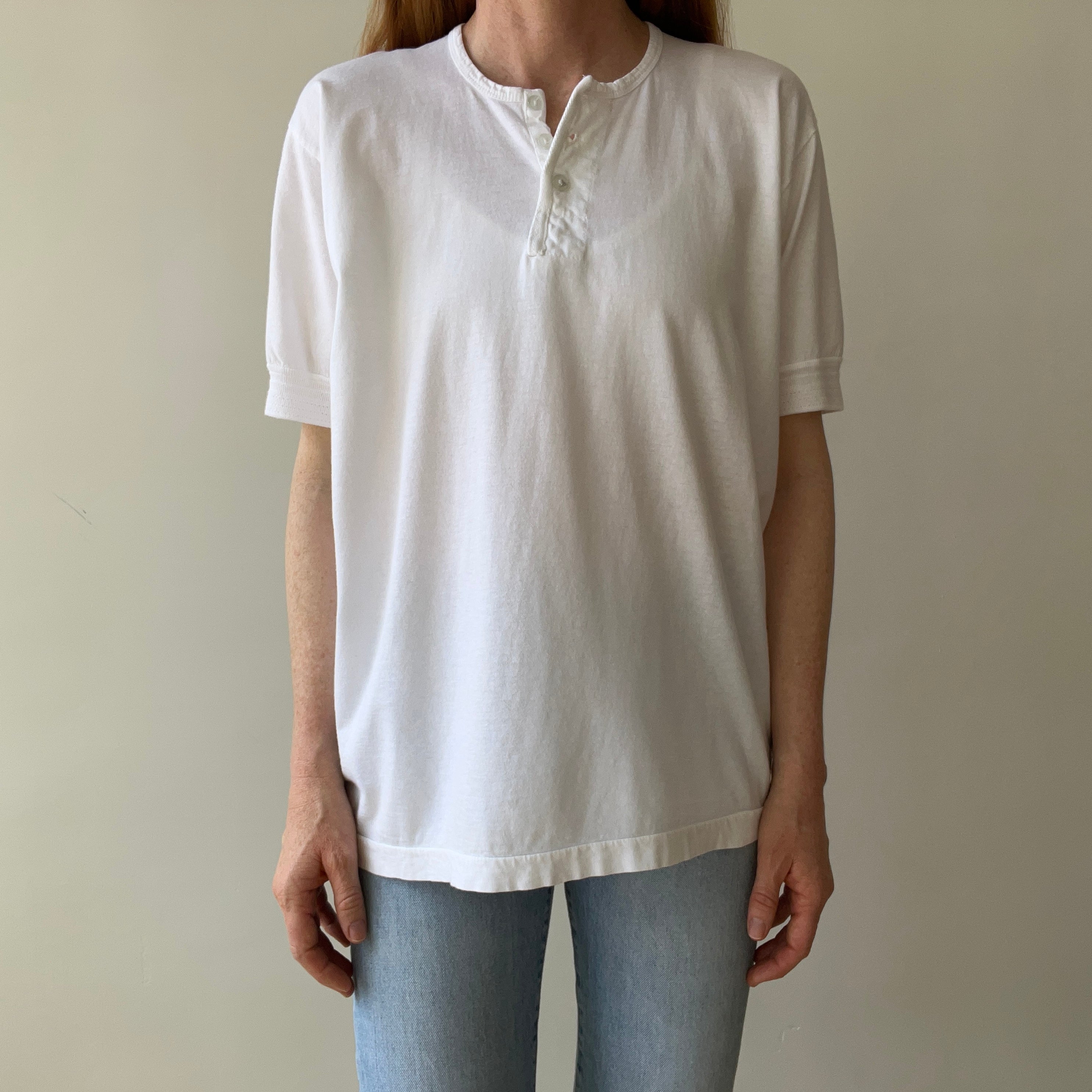 1960's Short Sleeve Henley T-Shirt