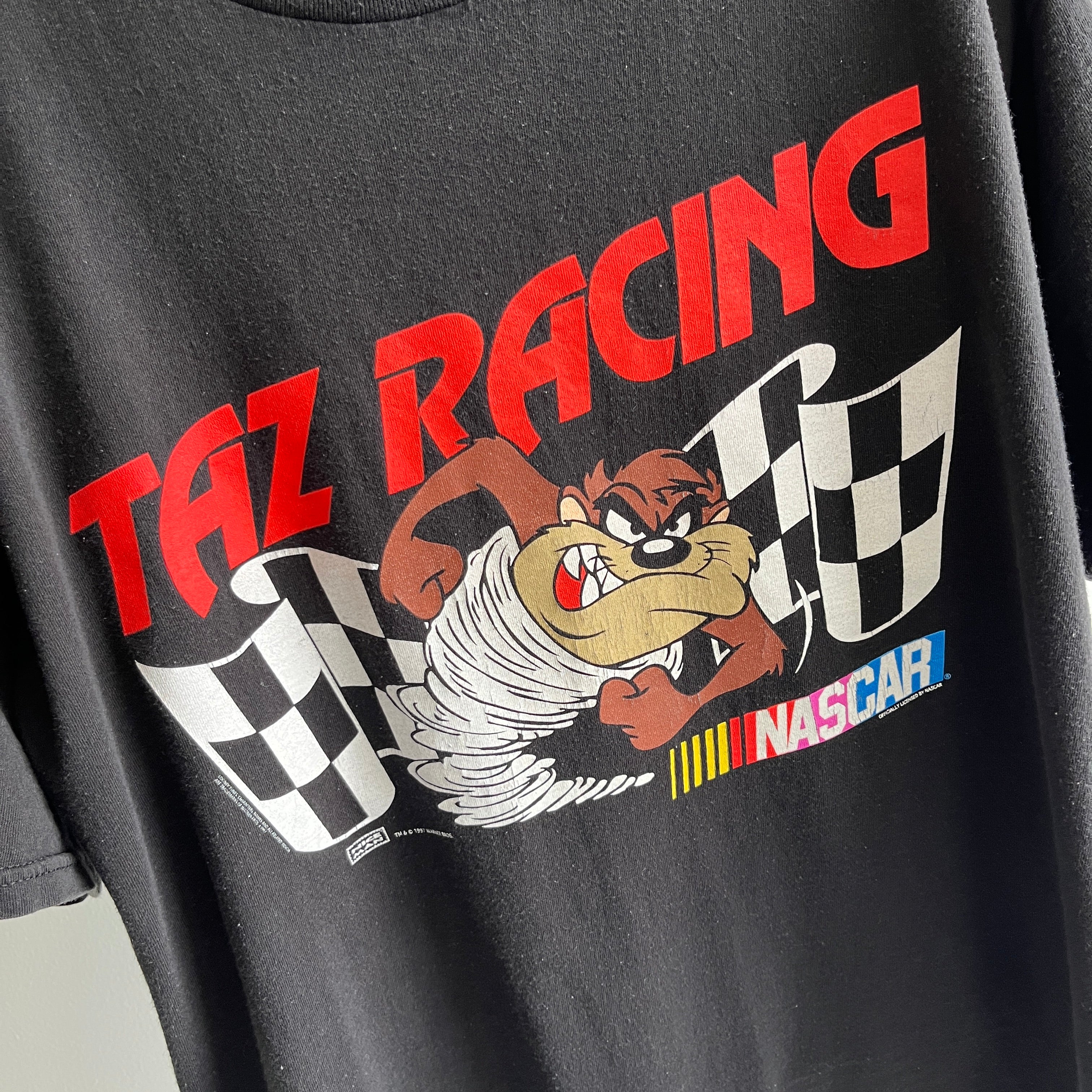 1997 Taz Nascar x Looney Tunes Collaboration T-Shirt