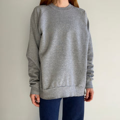 1990s Blank Gray Stretch Out in All The Great Ways Gray Sweatshirt