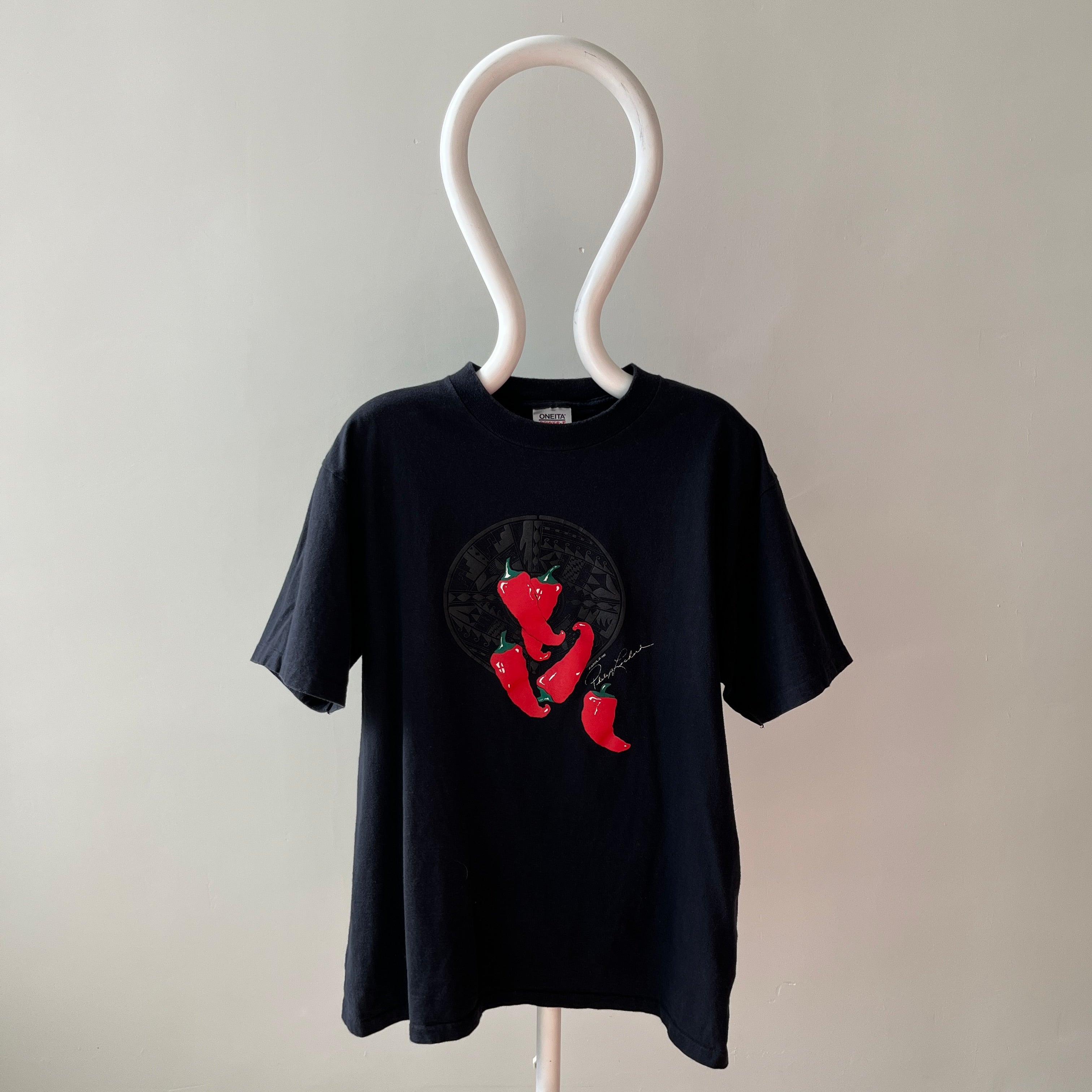 1990 Chili Pepper Cotton T-Shirt