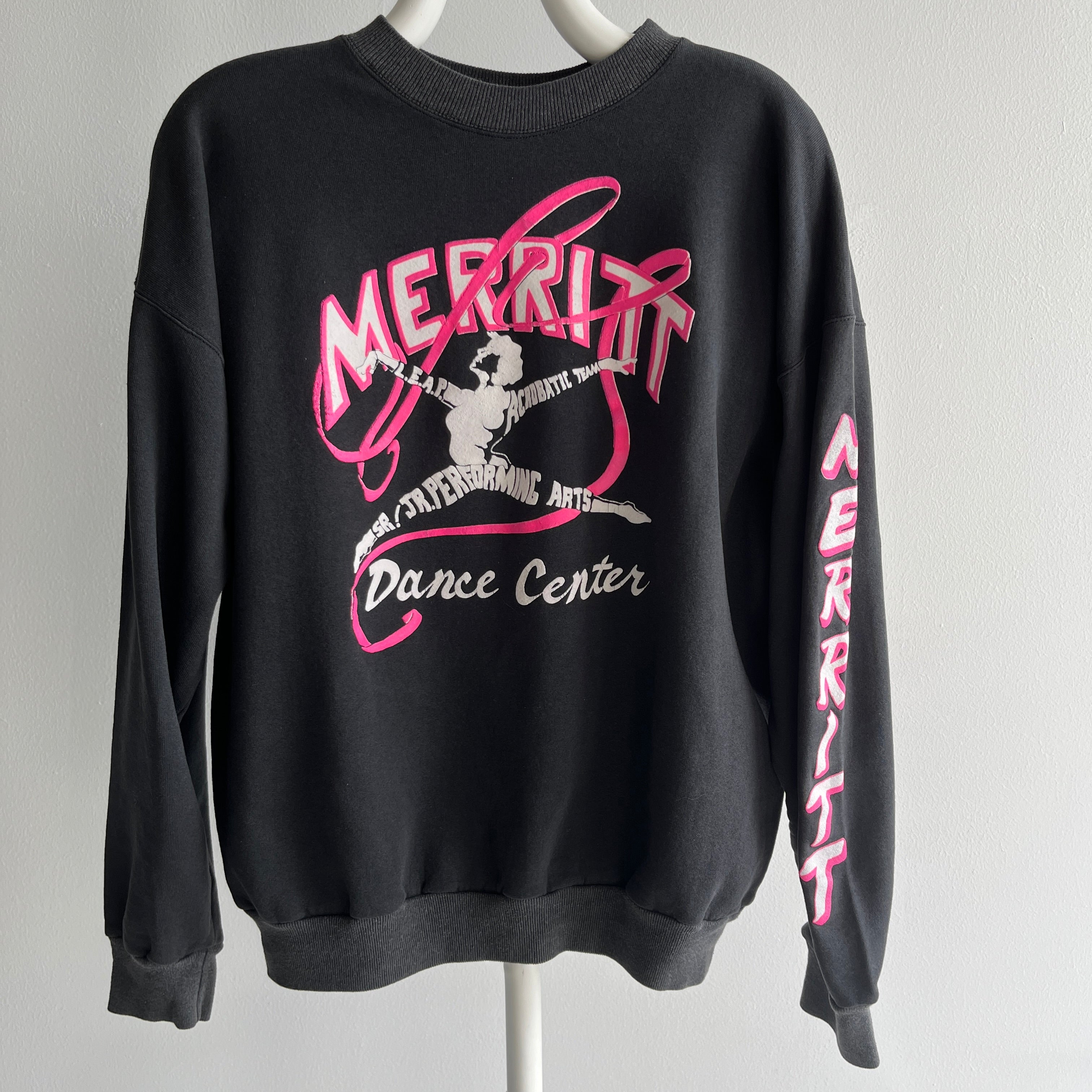 1990s Merritt Dance Center Acrobatic Team Sweatshirt !!!!!