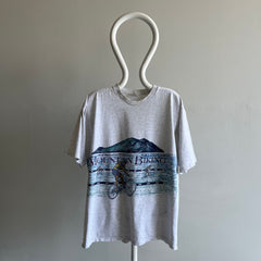 1980/90s Mountain Biking Wrap Around T-Shirt