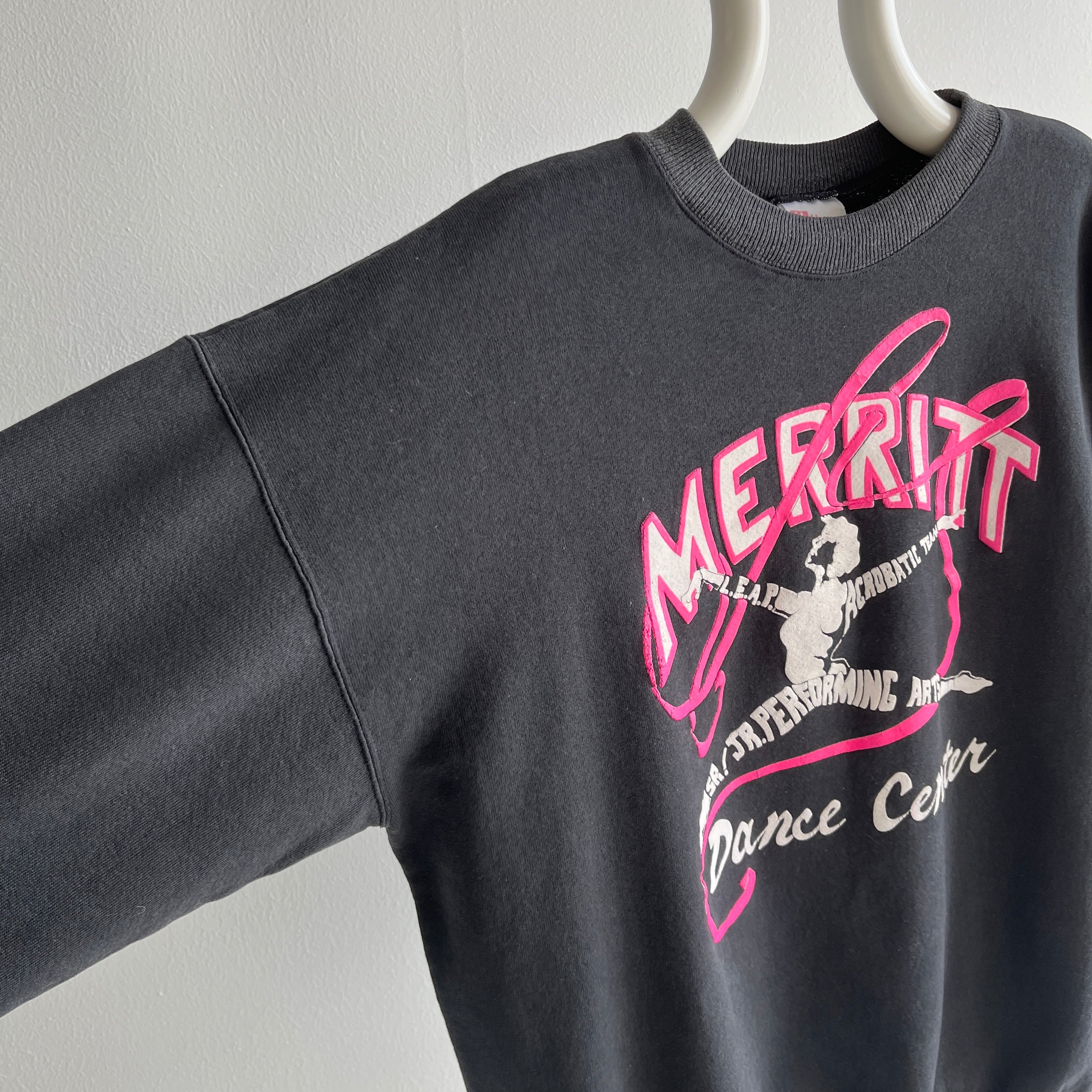 1990s Merritt Dance Center Acrobatic Team Sweatshirt !!!!!