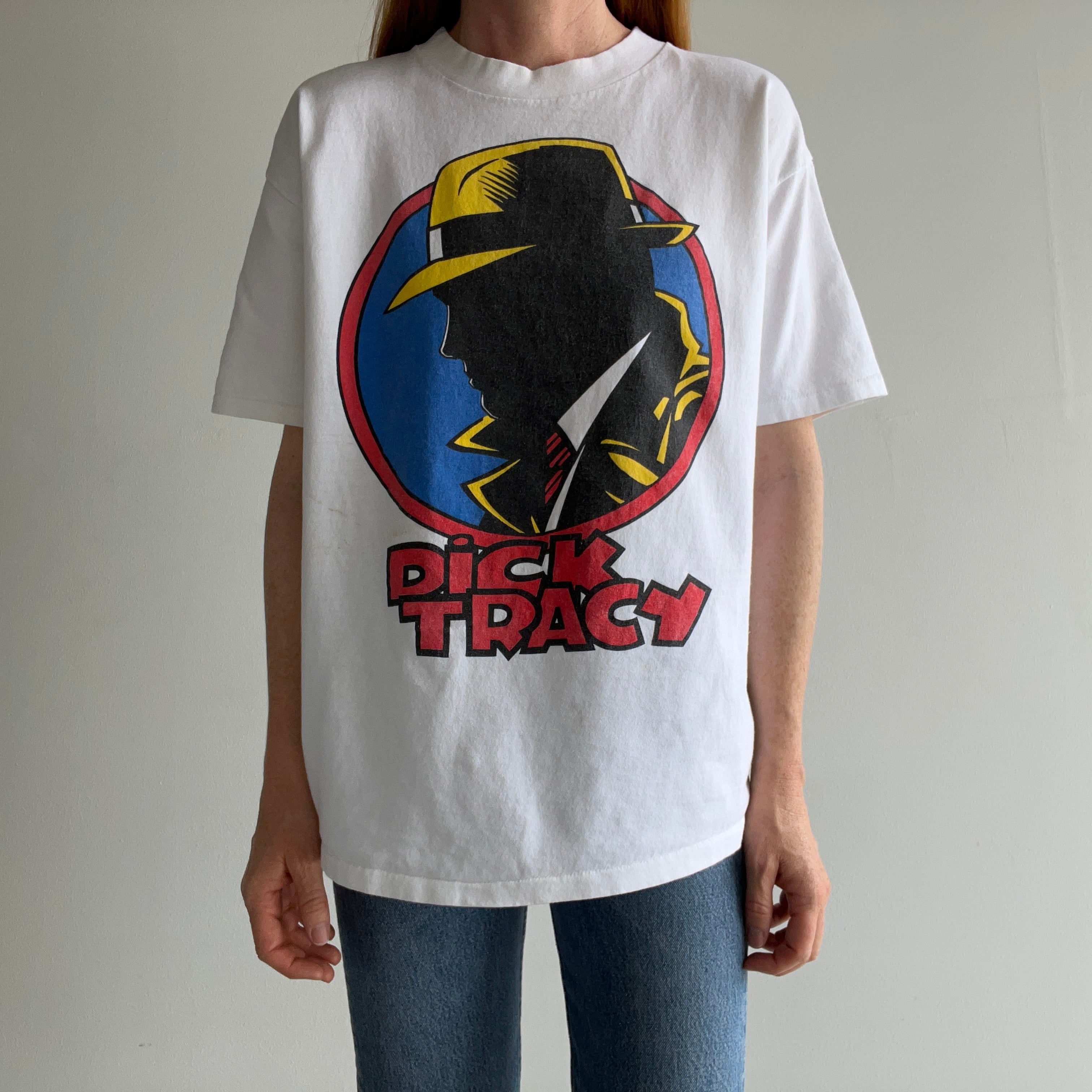 1990 Dick Tracy Cotton T-Shirt by Disney