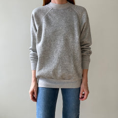 00s Heavy Weight Blank Black Sweatshirt par FOTL - Structuré