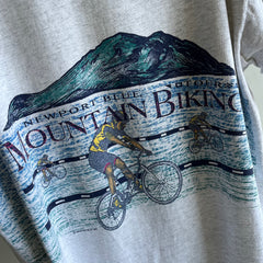 1980/90s Mountain Biking Wrap Around T-Shirt