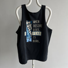 1996 No Fear Cotton Tank Top - The Backside