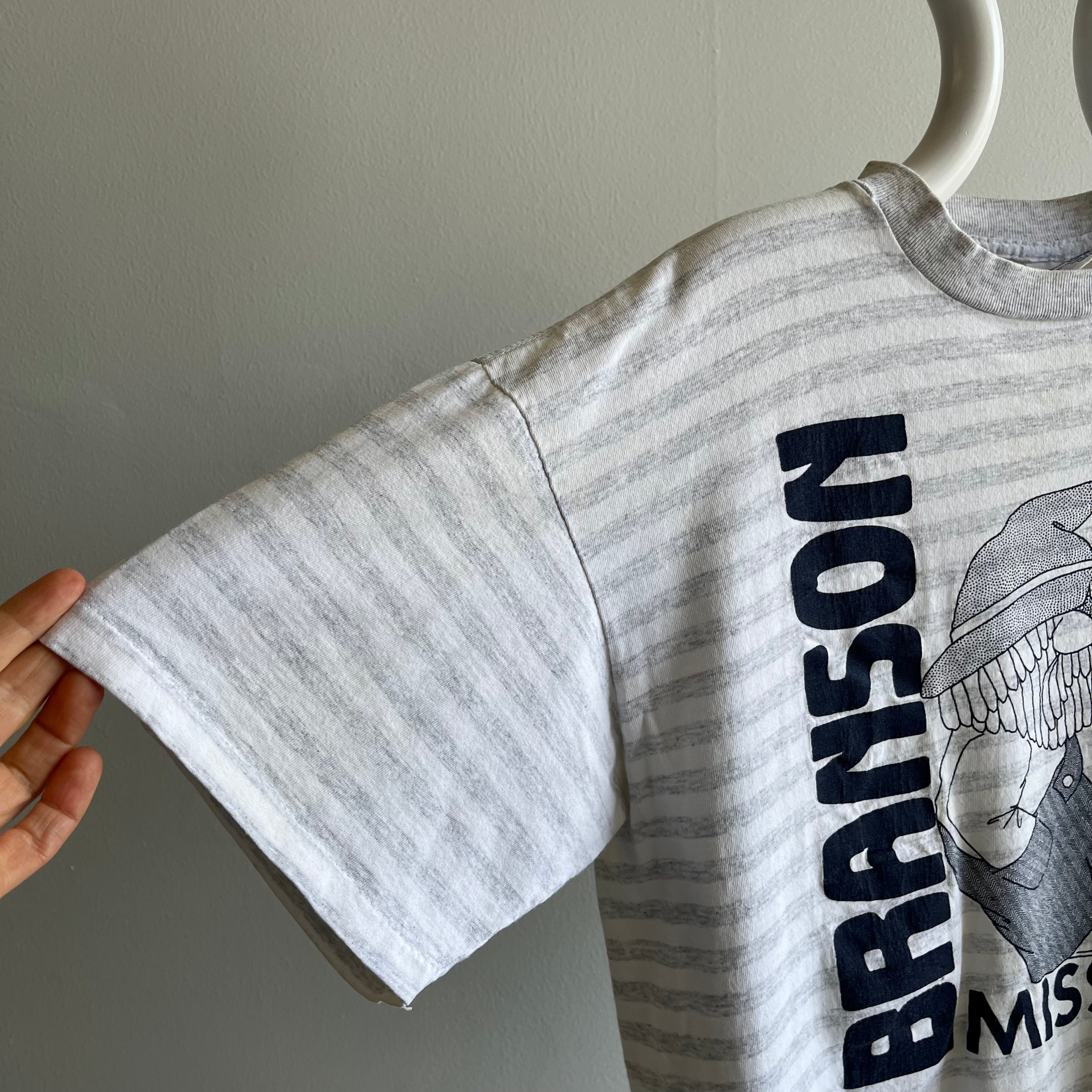 1980/90s Branson Missouri Striped Cotton T-Shirt