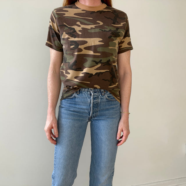 1970s Camo T Shirt