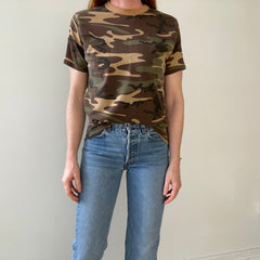 1970s Camo T Shirt