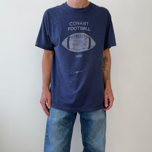 1980s Contant Football T Shirt