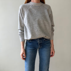 00s Heavy Weight Blank Black Sweatshirt par FOTL - Structuré