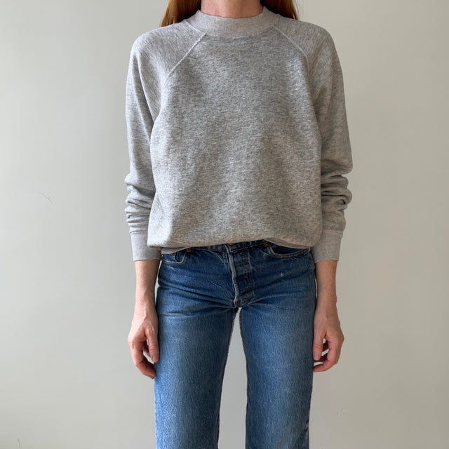 00s Heavy Weight Blank Black Sweatshirt par FOTL - Structuré