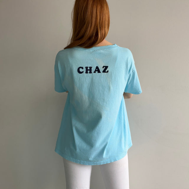 1980s DIY Joe Rebels "Chaz" on Backside Cotton T-Shirt by Reebok