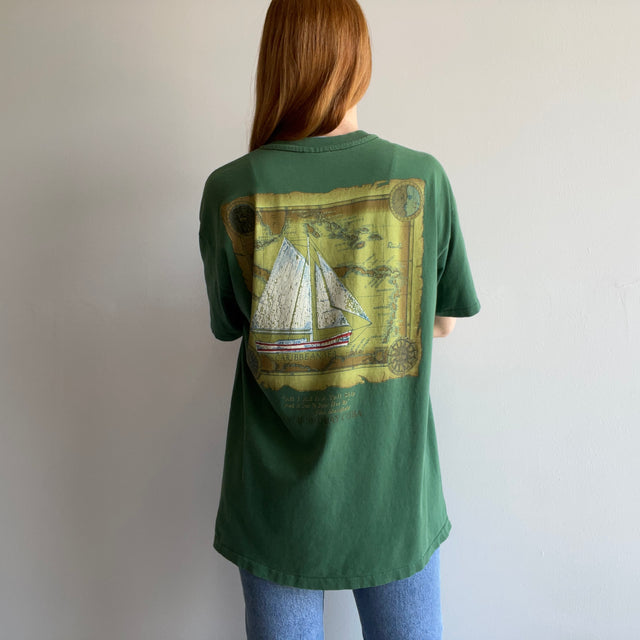 1990s Guantanamo Bay, Cuba Backside T-Shirt