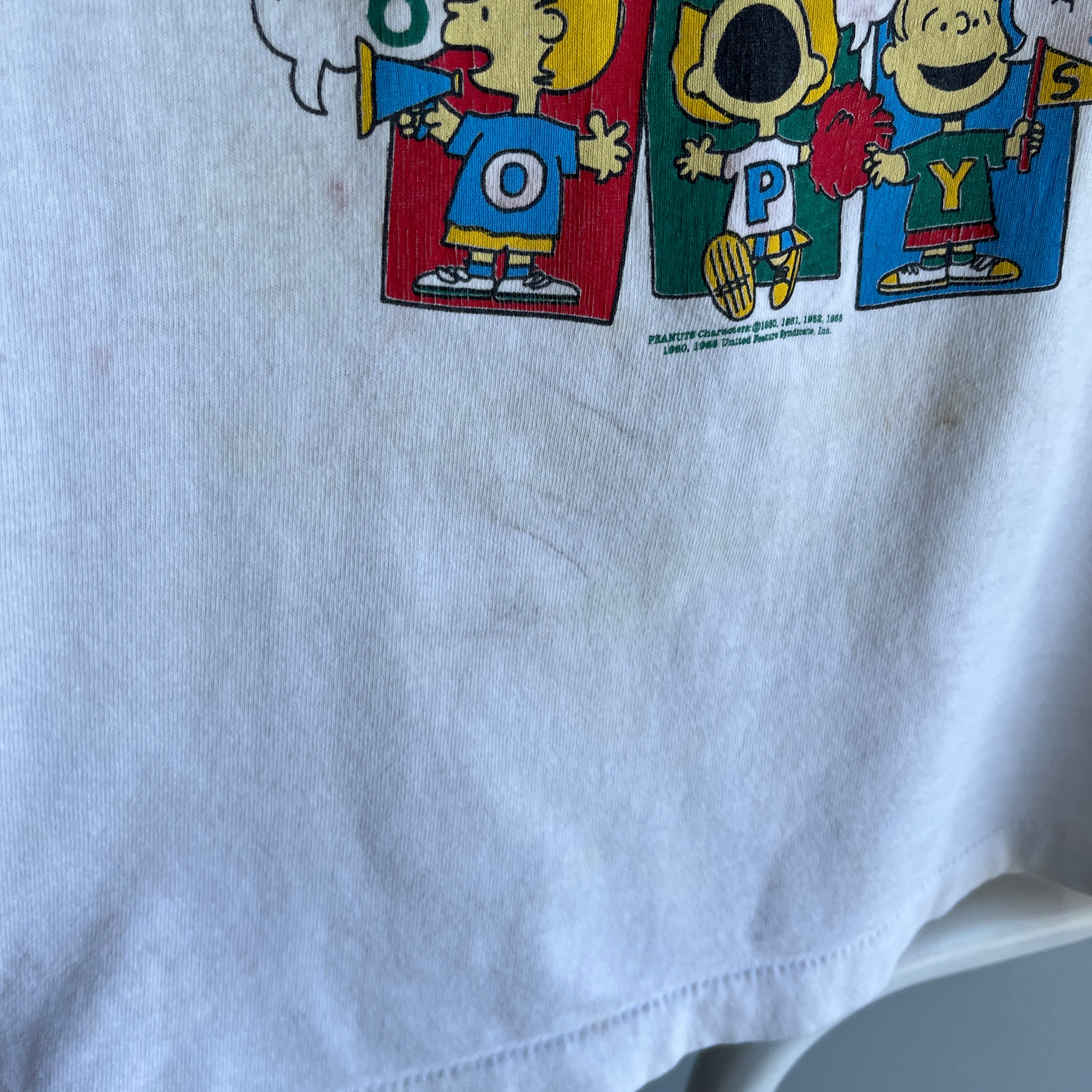 1980s Snoopy Super Stained In The Coolest Way T-Shirt - THIS!!!