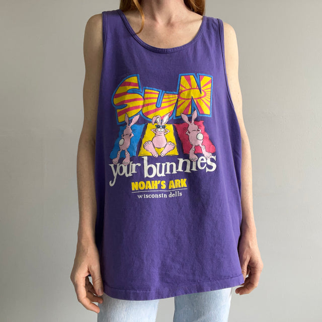 1990s Sun Your Bunnies - Noah's Ark - Tank Top