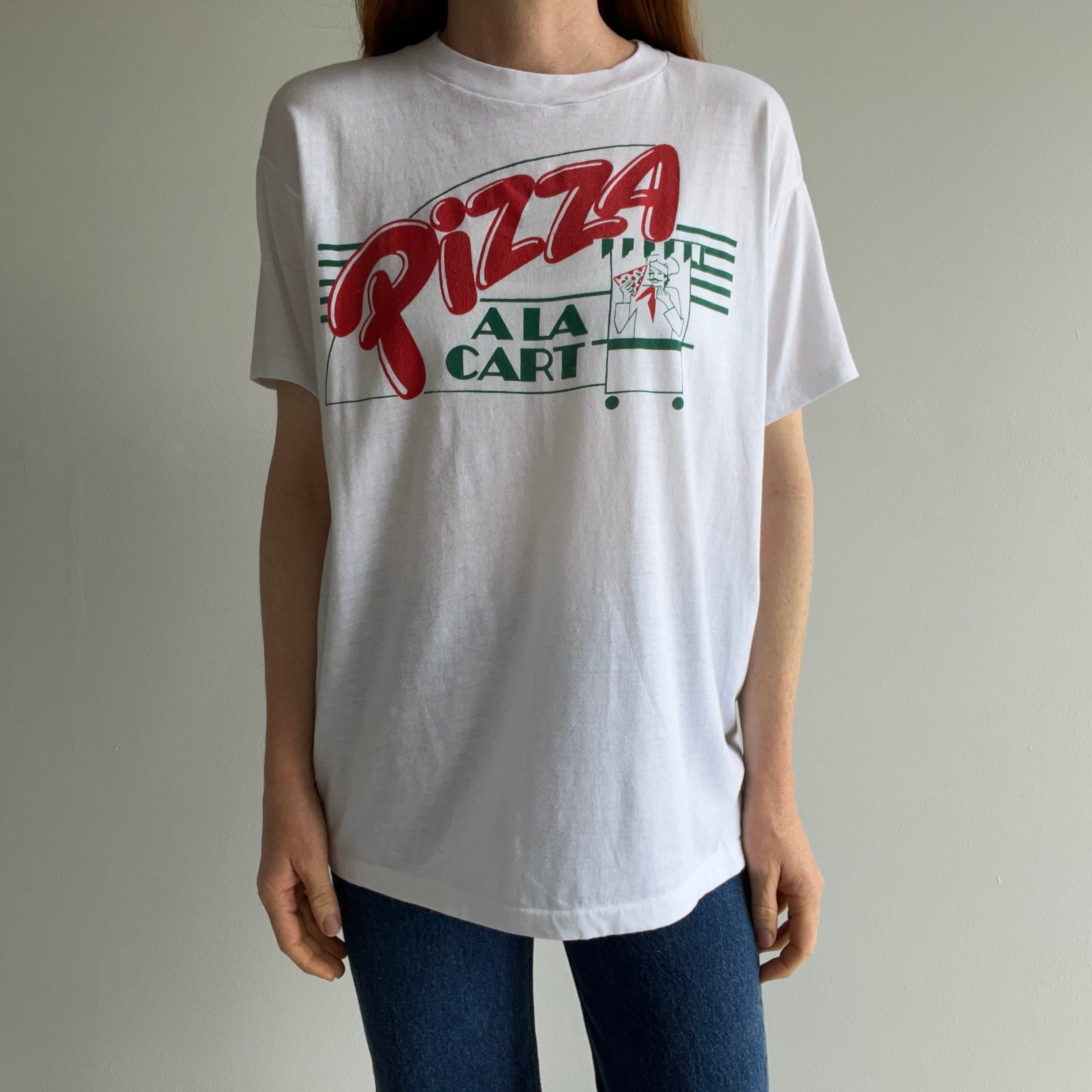 1980s A la Cart Pizza - So Soft and ...well... 80s.