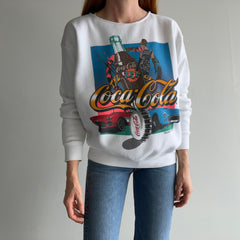 1990 Coca-Cola Cut Neck Sweatshirt - WOW