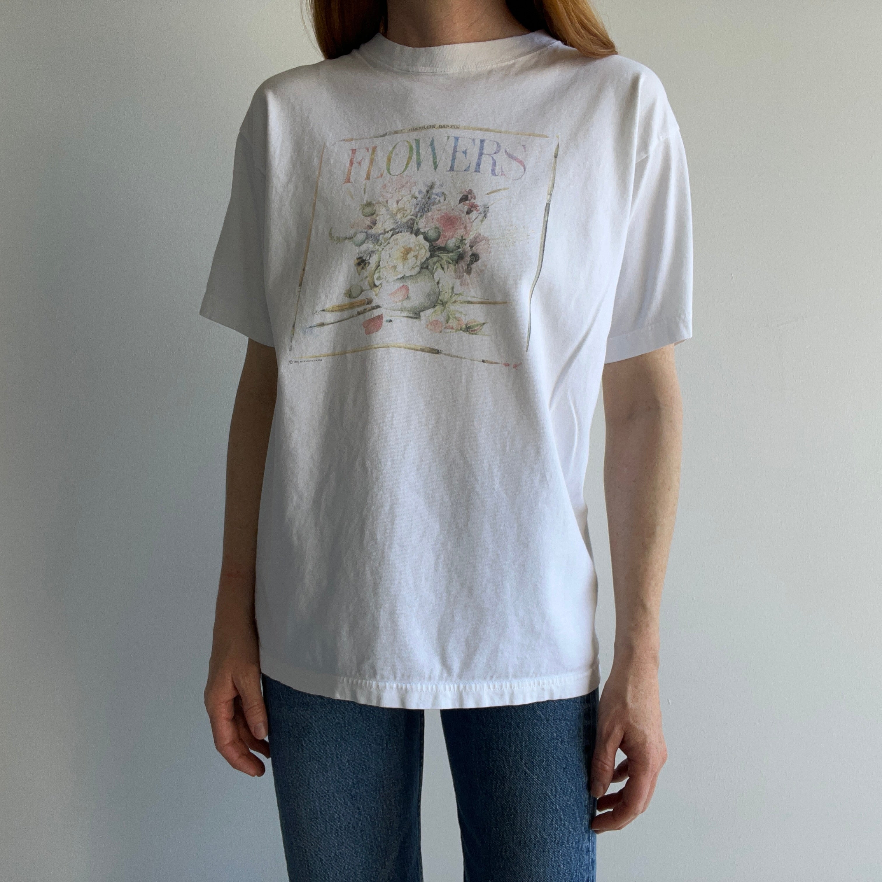 1980s Flowers T-Shirt by Hallmark