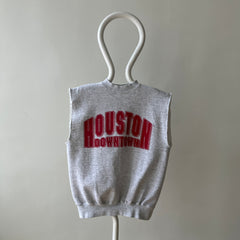 1980/90s Houston Downtown Cut Off Sweatshirt