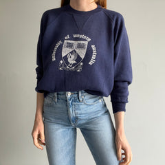 1970s University of Western Australia Faded and Worn Sweatshirt