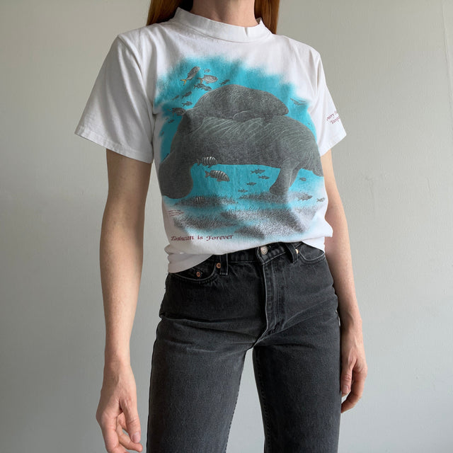 1988 Manatee "Extinction is Forever" T-Shirt