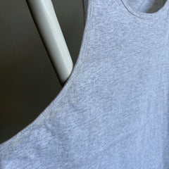 1980s Jerzees Gray Cotton Tank Top