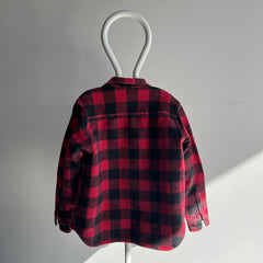 1990/2000s Heavyweight and Structured Buffalo Plaid Flannel