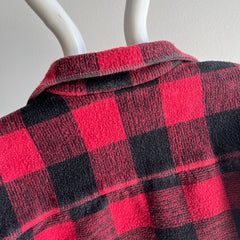 1990/2000s Heavyweight and Structured Buffalo Plaid Flannel