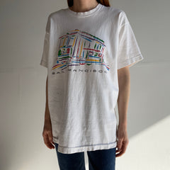 1980s Perfectly Tattered San Francisco Cotton T-Shirt
