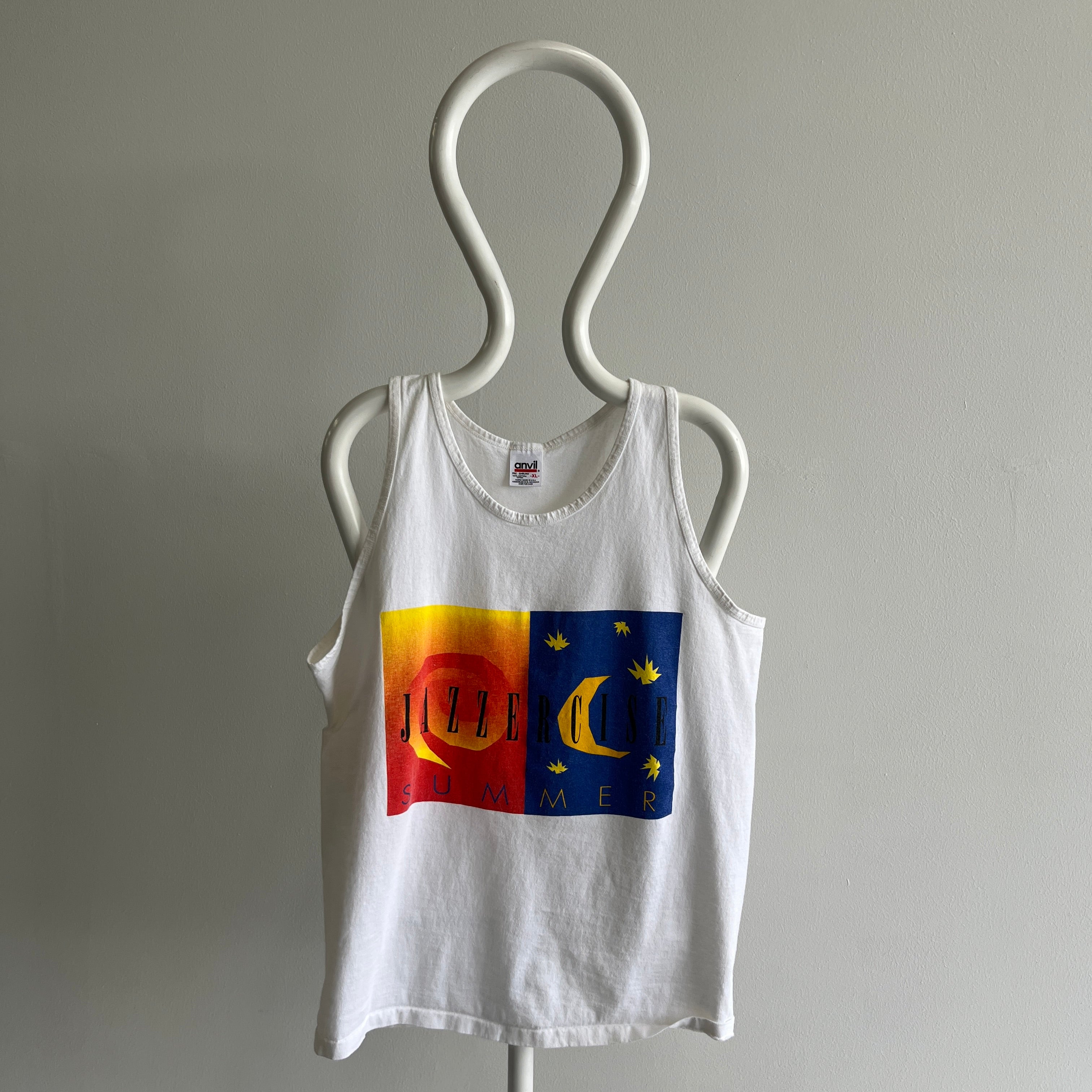 1980/90s Jazzercise Summer Tank Top - YES!