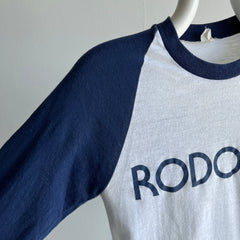 1970/80s Rodolfo - The Backside is a Conversation Starter/Ender- Baseball T-Shirt