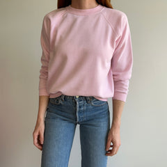 1980s Baby Pink Smaller Raglan by Hanes