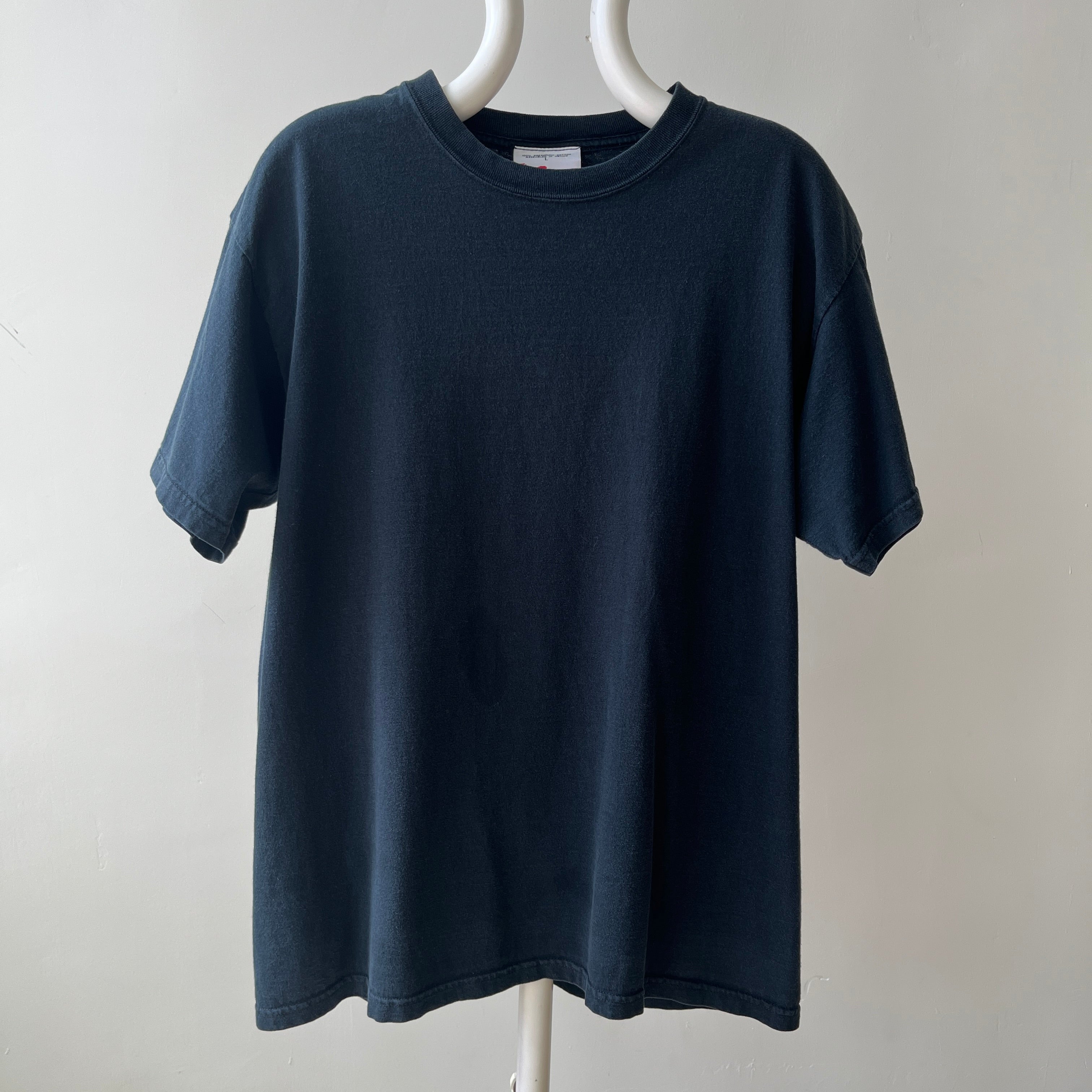 1990s Blank Black T-Shirt