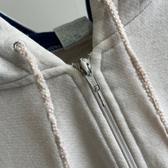 1980s Ocean Pacific 1/2 Zip Worn Out Hoodie