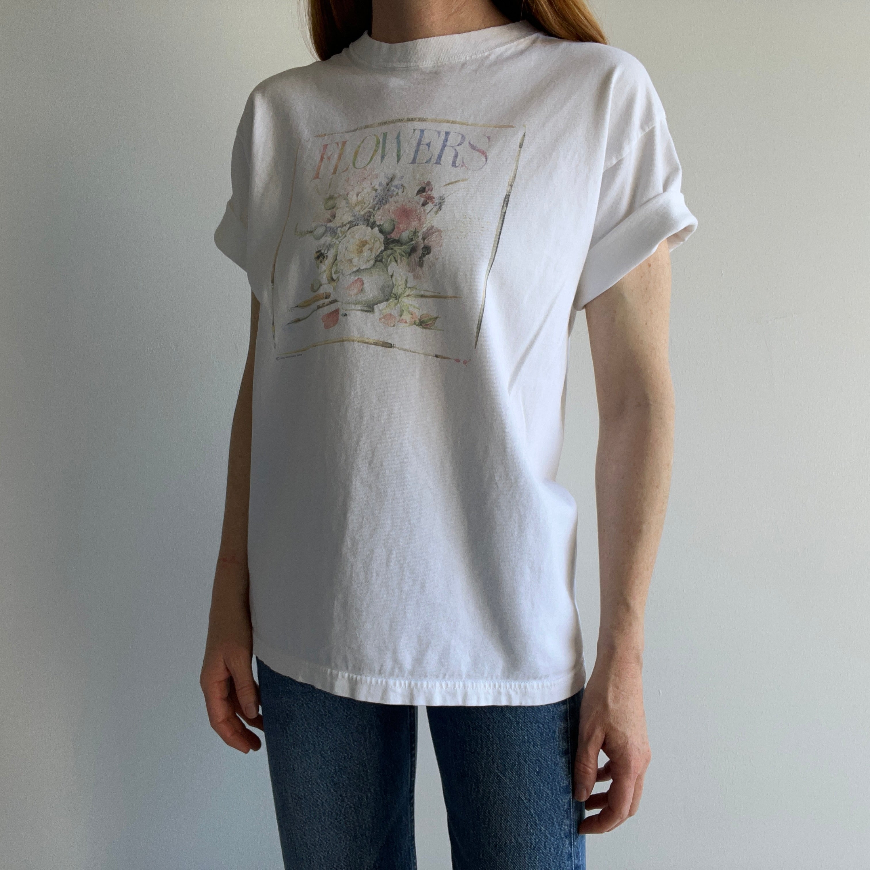 1980s Flowers T-Shirt by Hallmark