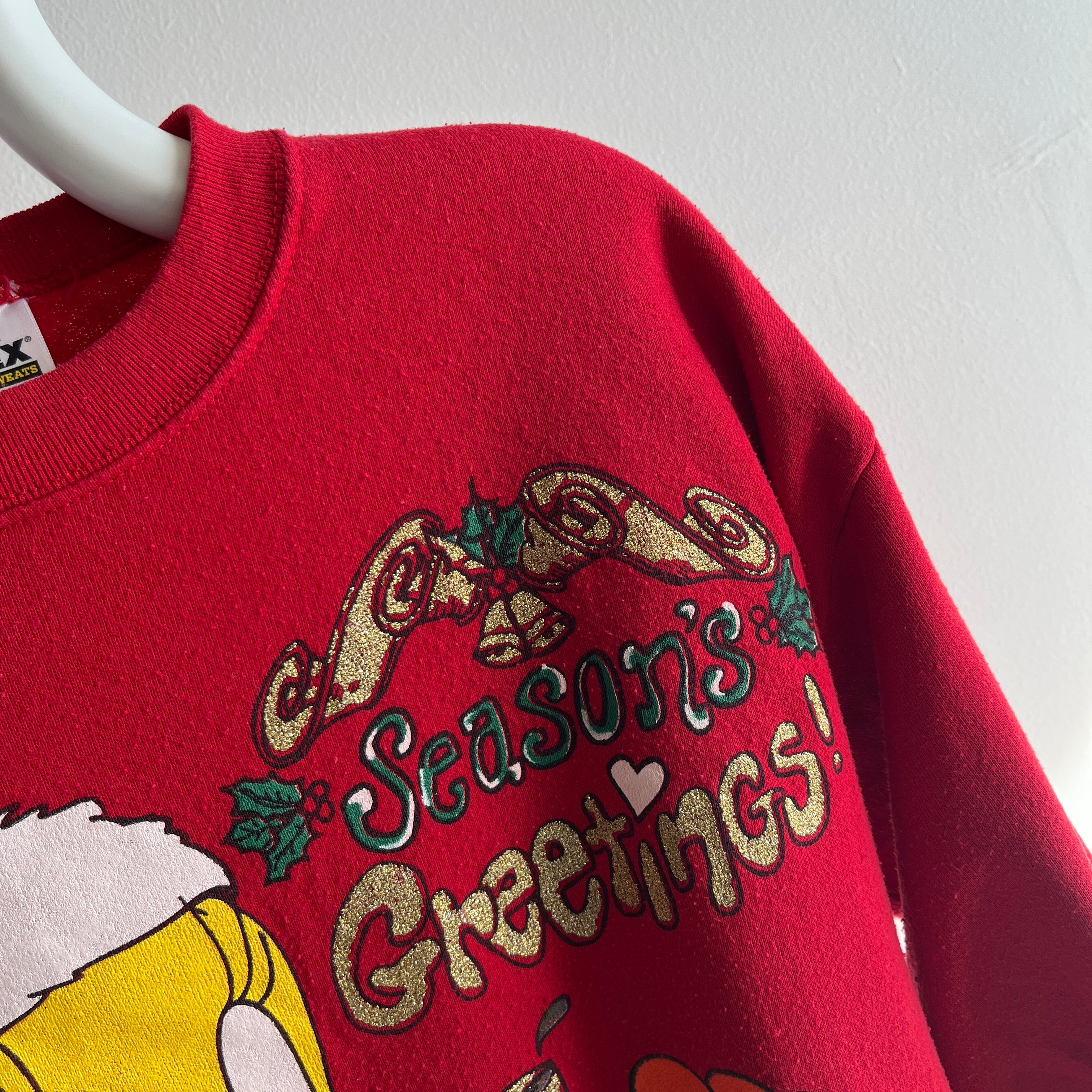 1995 Santa Tweety Sweatshirt