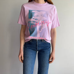 1980s Monterey California Faded Lilac/Pink Cotton T-Shirt