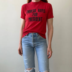 1970s Theresa Hayes For President T-Shirt