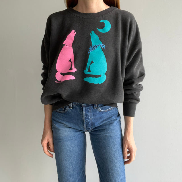 1989 Wolves Howlin' At the Moon Sweatshirt