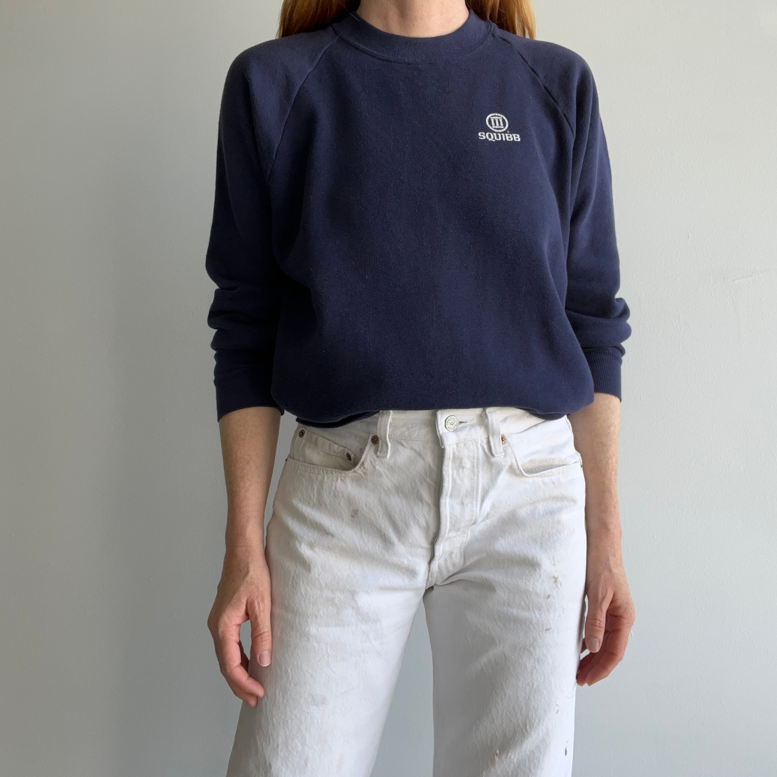 1980s Squibb Raglan Sweatshirt