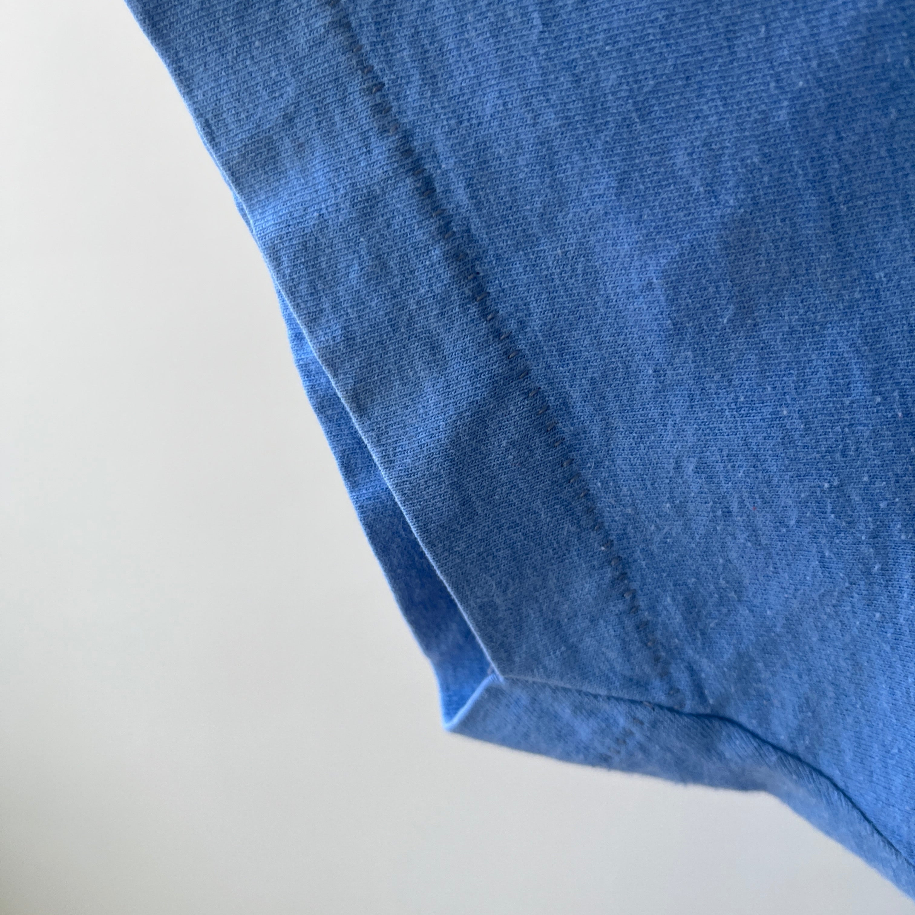 1980s FOTL Sky Blue Pocket T-Shirt
